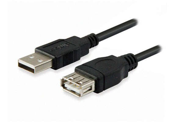 Equip 128851 cavo USB 3 m USB 2.0 USB A Nero