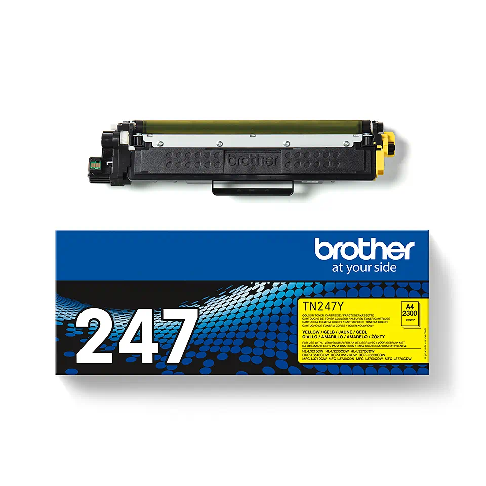 Brother TN247 Amarillo Cartucho de Toner Original - TN247Y