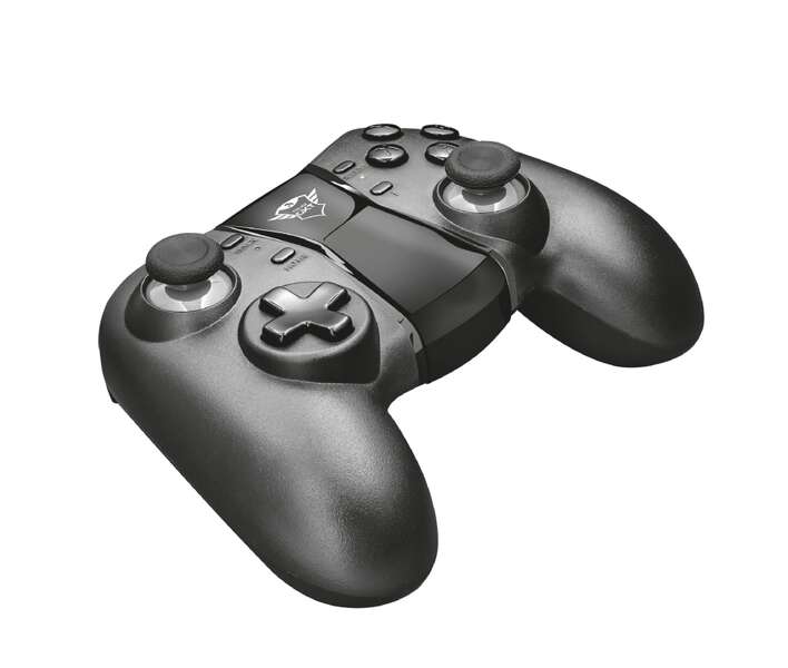 Trust Gaming GXT 590 Bosi Mando/Gamepad Inalambrico para Windows y Android - Soporte Integrado para Smartphone - 13 Botones de Respuesta - 2 Joysticks Analogicos