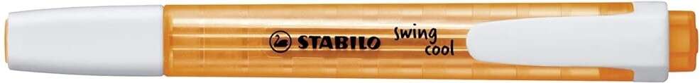 Stabilo Swing Cool Marcador Fluorescente - Cuerpo Plano - Punta Biselada - Trazo entre 1 y 4mm - Tinta con Base de Agua - Antise