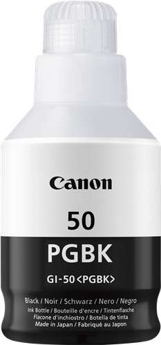 Canon GI50 Negro Botella de Tinta Original - GI50PGBK/3386C001