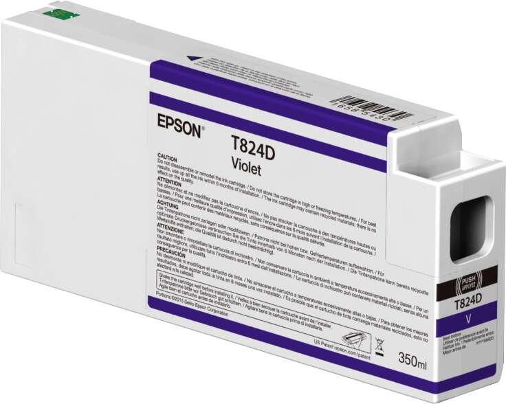 Epson T824D Violeta Cartucho de Tinta Original - C13T824D00