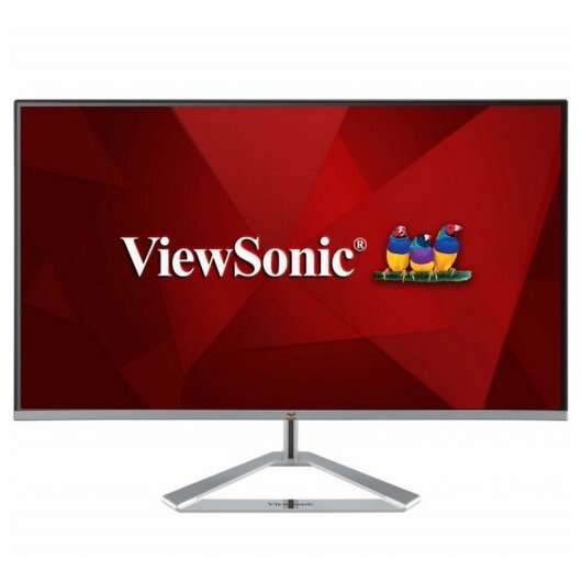ViewSonic Monitor LED 27" IPS Full HD 1080p 75Hz - Respuesta 4ms - Altavoces 2x2W - Angulo de Vision 178º - 16:9 - HDMI y VGA -