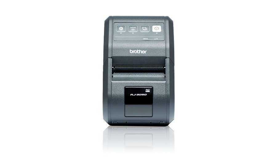 Brother RJ3050 Impresora Termica Portatil de Etiquetas WiFi, Bluetooth y USB - Resolucion 203ppp - Velocidad 127mms - Color Gris