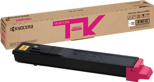 Kyocera TK8115 Magenta Cartucho de Toner Original - 1T02P3BNL0/TK8115M