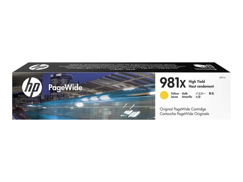 HP 981X Amarillo Cartucho de Tinta Original - L0R11A