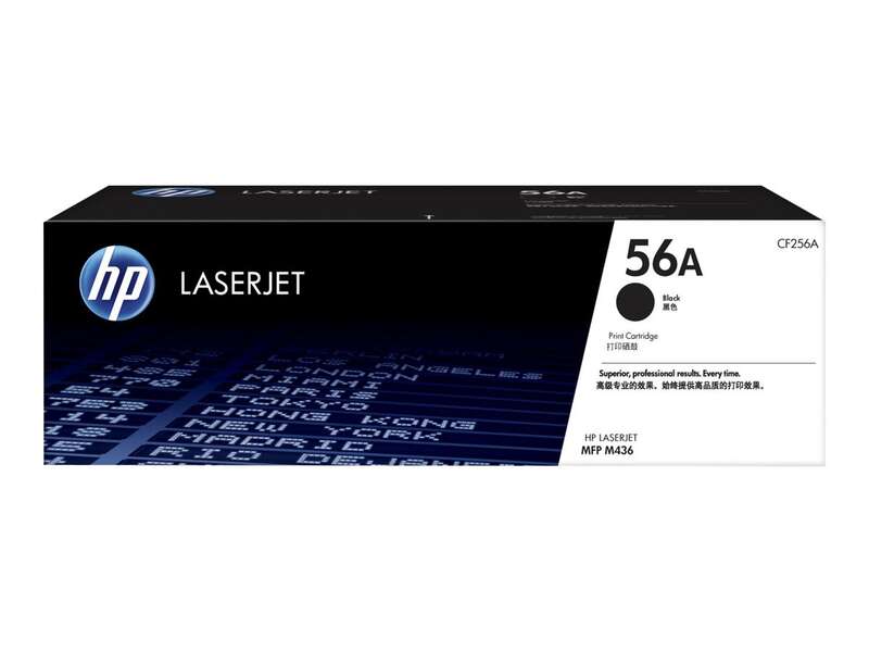 HP CF256A Negro Cartucho de Toner Original - 56A