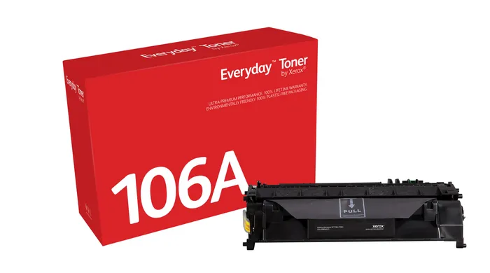 Xerox Everyday HP W1106A Negro Cartucho de Toner Generico - Reemplaza 106A