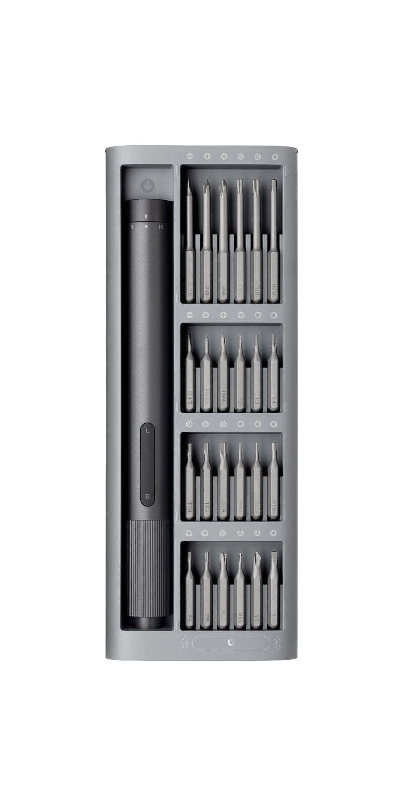 Xiaomi Mi Electric Precision Screwdriver Destornillador Electrico de Precision USB-C - 2 Velocidades - 24 Puntas de Destornillador - Contenedor de Almacenamiento Magnetico
