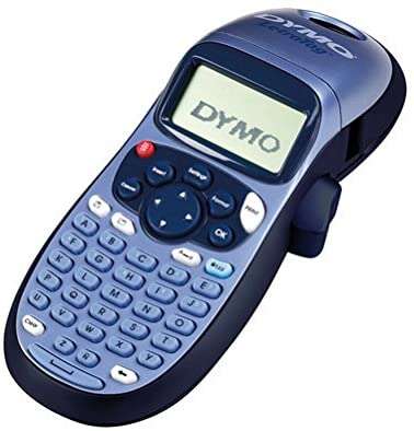 Dymo LetraTag LT100H Impresora de Etiquetas Portatil - Pantalla LCD - Velocidad 6,8 mm/seg - Impresion de 2 Lineas - Memoria para 9 Etiquetas