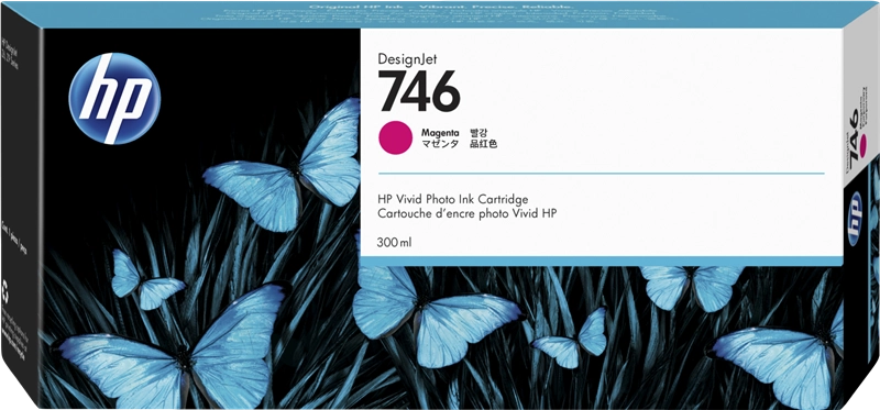 HP 746 Magenta Cartucho de Tinta Original - P2V78A