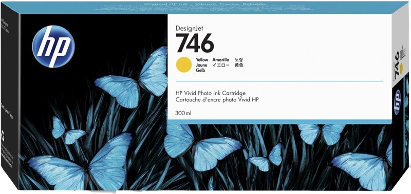 HP 746 Amarillo Cartucho de Tinta Original - P2V79A