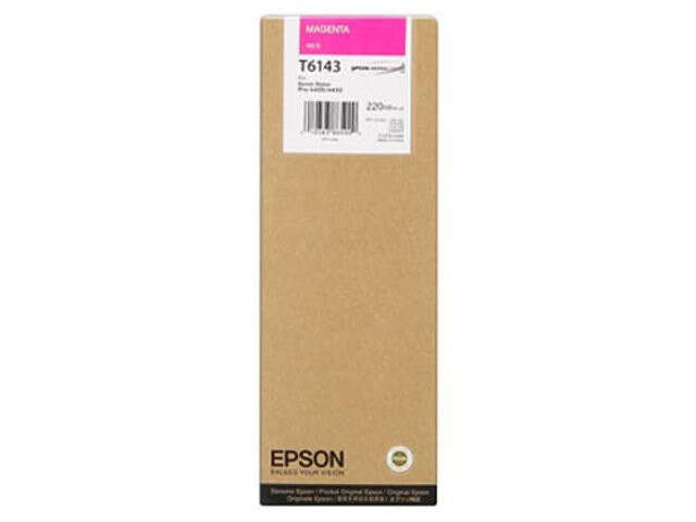 Epson T6143 Magenta Cartucho de Tinta Original - C13T614300