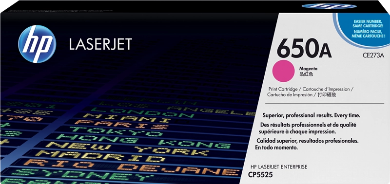 HP CE273A Magenta Cartucho de Toner Original - 650A