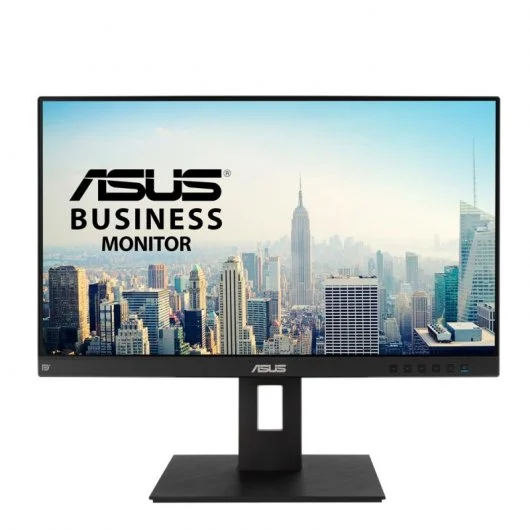 Asus Monitor 23.8" LED IPS FullHD 1080p - Respuesta 5ms - Ajustable en Altura, Giratorio e Inclinable - Altavoces Incorporados - Angulo de Vision 178º - 16:9 - USB, HDMI, VGA, DisplayPort - VESA 100x100mm