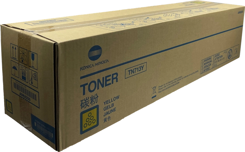 Konica Minolta TN713 Amarillo Cartucho de Toner Original - TN713Y/A9K8250