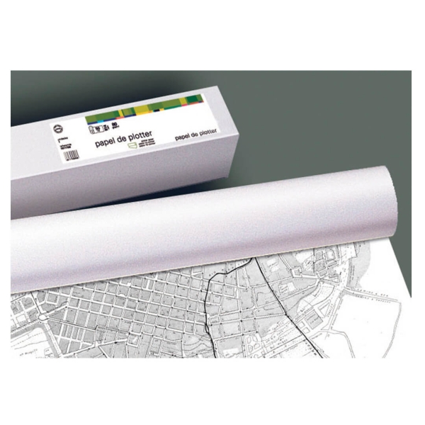 Carta Fabrisa Plus per Plotter 90GR - Formato 914 mm x 50 m