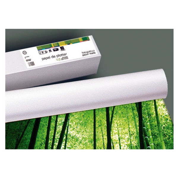 Fabrisa Bobina de Papel para Plotter Mate 140gr - Medidas 610mm x 30m