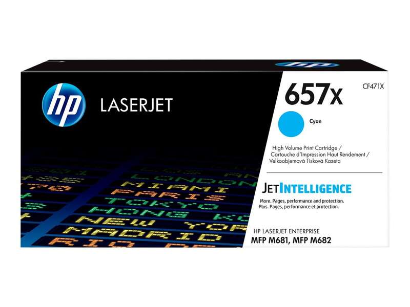 HP CF471X Cyan Cartucho de Toner Original - 657X