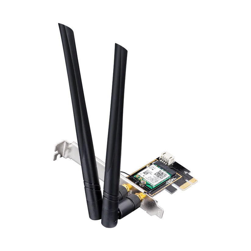 Cudy WE3000 Adaptador de Red PCI-e AX5400 WiFi 6 Tri-Banda - Bluetooth 5.2 - 2 Antenas Externas