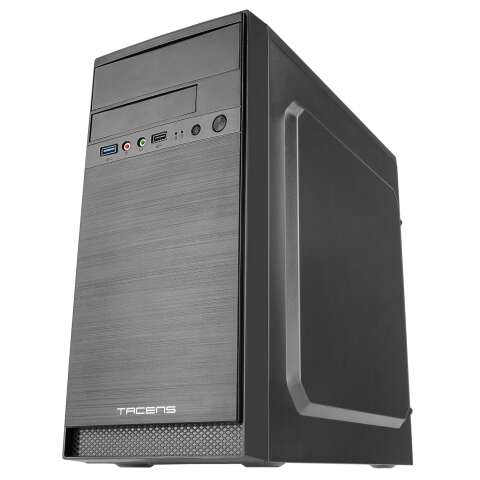 Tacens Anima AC4500 Caja Minitorre Micro ATX, Mini-ITX con Fuente de Alimentacion 500W - Tamaño HDD 2.5", 3.5", 5.25" - USB-A 2.0, USB-A 3.0 y Audio