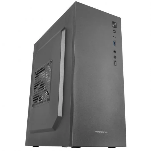 Tacens ALUXM Caja Minitorre Micro ATX, Mini-ITX - Tamaño HDD 2.5", 3.5" - USB-A 2.0, USB-A 3.0 y Audio - 1 Ventiador 120mm Instalado