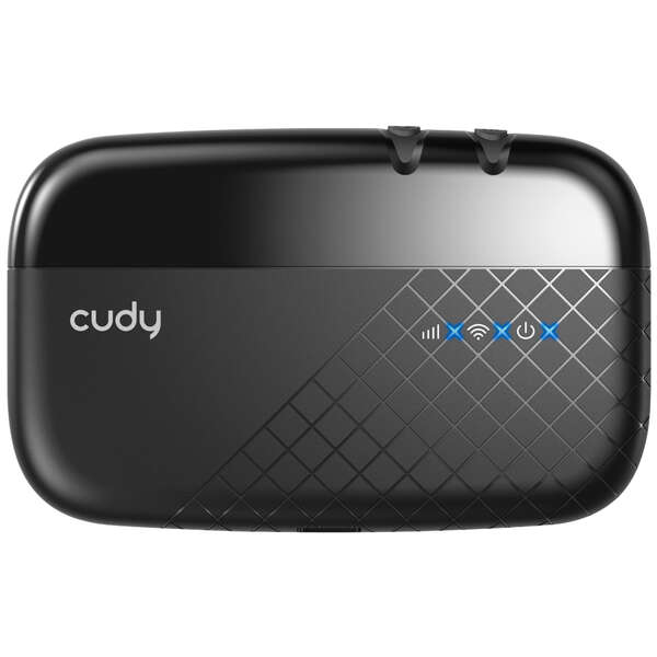 Cudy MF4 Router Inalambrico WiFi 4G LTE - Velocidades de Descarga hasta 150Mbps - Velocidad de Carga de 50Mbps - Bateria de 2000mAh para 5-6 Horas de Uso