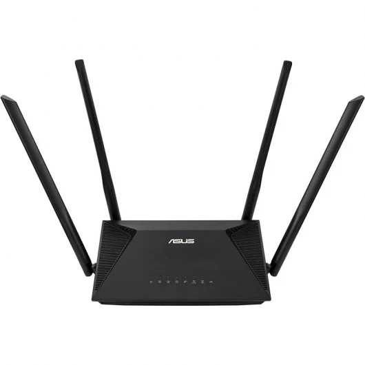 Asus RT-AX53U Router AX1800 WiFi 6 Dual Band - Hasta 1800Mbps - 3 Puertos RJ45 LAN, 1 Puerto RJ45 WAN y 1 Puerto USB-2.0 - 4 Antenas Externas