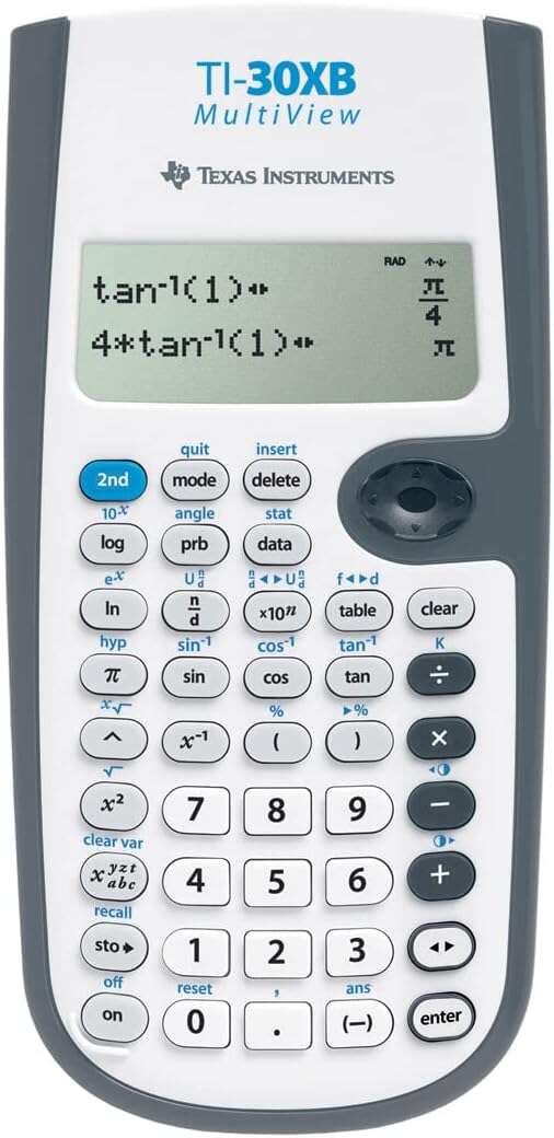 Texas Instruments TI-30XB Calculadora Cientifica Multiview