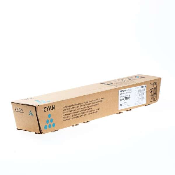 Ricoh Aficio MP-C3002/MP-C3502 Cyan Cartucho de Toner Original - 842019/841654/841742