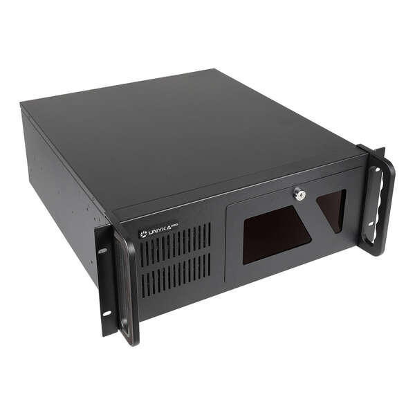 Unykach UK4229 EVO Caja Rack 4U 19" - Tamaños de Disco Soportados 3.5" - Filtro Frontal Antipolvo - USB-A 3.0 - 3 Ventiladores Incluidos