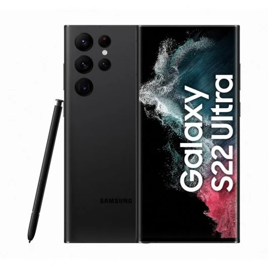 Samsung Galaxy S22 Ultra Enterprise Edition 5G Smartphone 6.8 - 8GB - 128GB - 5 Camaras de Alta Resolucion - S Pen incluido - Bateria 5000mAh - Carga Rapida 45W - Color Negro