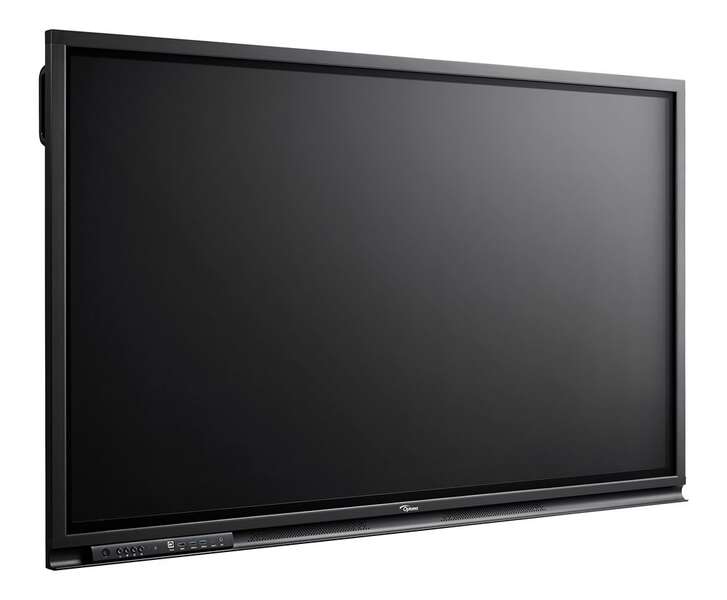 Optoma Creative Touch Serie 3 Pizarra Interactiva Tactil 75" UltraHD 4K - Tiempo de Respuesta 6ms - 20 Puntos Tactiles Simultaneos - HDMI, VGA, DisplayPort, USB-A, C, RJ-45