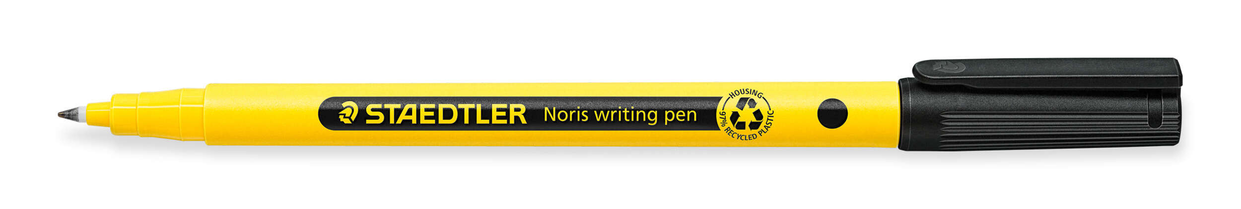 Staedtler 307 Noris Writing Pen Rotulador de Punta Fina - Trazo 0.6mm Aprox - Tinta Base de Agua - Cuerpo Fabricado en un 97% de