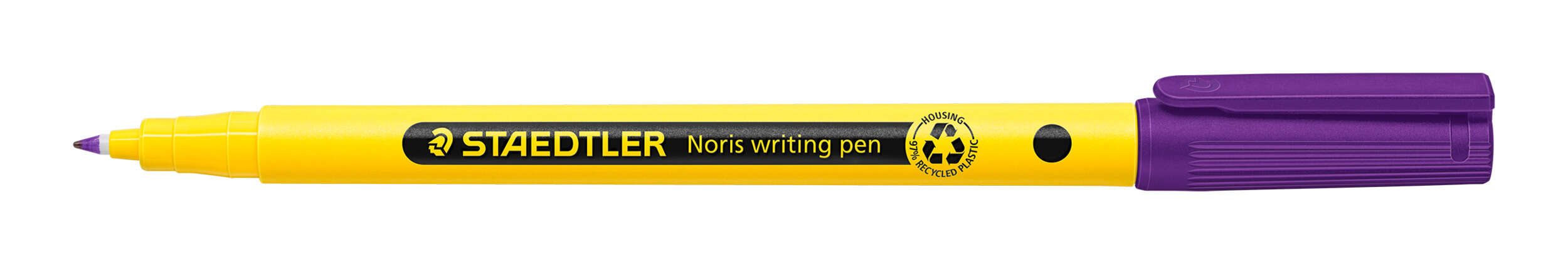 Staedtler 307 Noris Writing Pen Rotulador de Punta Fina - Trazo 0.6mm Aprox - Tinta Base de Agua - Cuerpo Fabricado en un 97% de