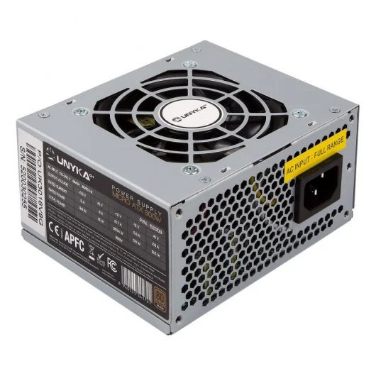 Unykach SFX 300W 80% Plus Bronce Fuente de Alimentacion 300W MATX/SFX - Ventilador 80mm