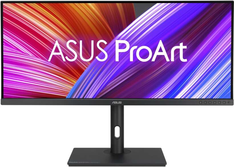 Asus ProArt Monitor 34" LED IPS UWQHD 120Hz FreeSync Premium Pro - Respuesta 2ms - Ajustable en Altura, Giratorio e Inclinable - Altavoces Incorporados - Angulo de Vision 178º - 21:9 - USB-A, USB-C, HDMI, DisplayPort - VESA 100x100mm