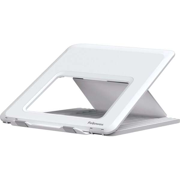 Fellowes Breyta Elevador para Portatiles hasta 14" - 12 Ajustes de Altura - Peso Max. 4kg - Fabricado con Materiales 100% Reciclables - Color Blanco