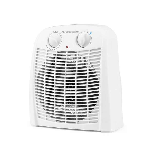 Orbegozo FH 7000 Calefactor Baño IP-21 - Potencia 2000W - 2 Niveles Calefaccion - Modo Ventilador - Termostato Ajustable - Seguridad Sobrecalentamiento