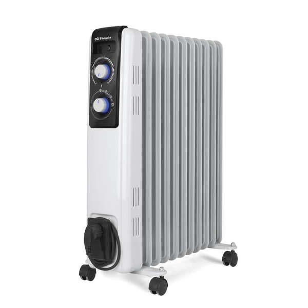 Orbegozo RF Radiador de Aceite Confort Series - Potencia Ajustable - Alta Inercia Termica - Seguro y Silencioso - Facil de Transportar - Diseño Moderno