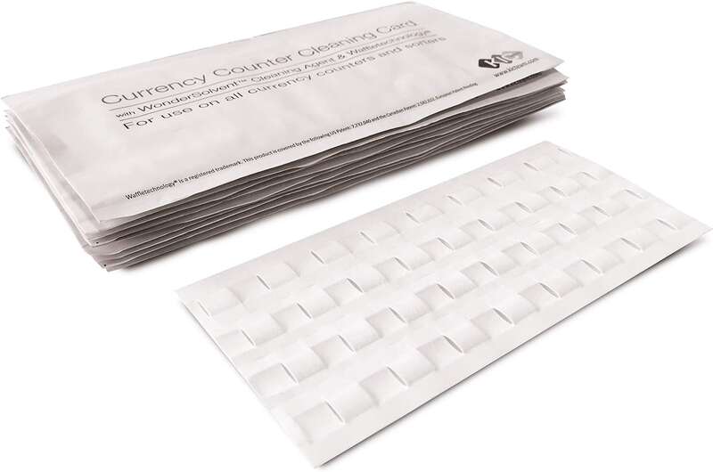 Safescan Pack de 15 Tarjetas de Limpieza - para Contadoras de Billetes - Elimina Suciedad y Residuos - Manten Tu Equipo en Optimas Condiciones