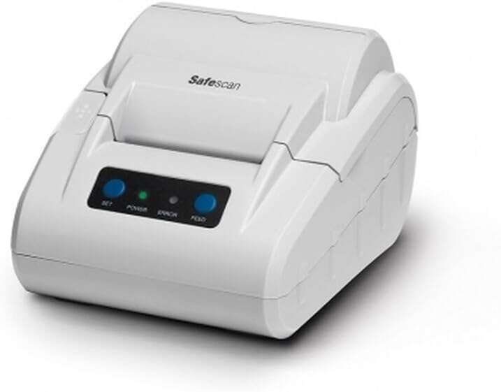 Safescan TP-230 Impresora - Impresion Termica de 58mm - Compatible con Contadoras Safescan - Diseño Compacto y Ligero - Optimiza la Administracion de Efectivo