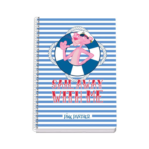 Dohe Cuaderno Tamaño Folio - Cubierta en Cartulina Contracolada - Impresion a Todo Color - Guardas Impresas - Encuadernado en Espiral Metalico Blanco - 80 Hojas de Papel Offset de 90gr