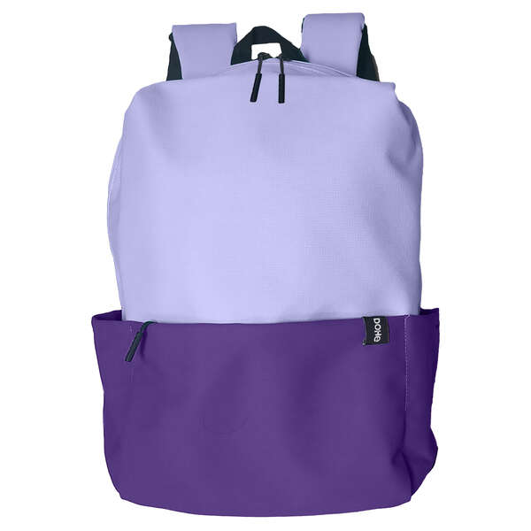 Dohe Mochila Duo - Fabricada en Poliester Impermeable - Amplio Compartimento Principal con Bolsillo para Portatil/Tablet - Tirantes Anchos y Acolchados - Espalda Reforzada