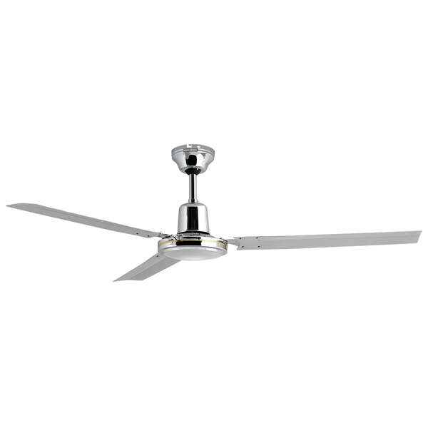 Orbegozo CFC 49120 Ventilador de Techo Elegante y Potente - 3 Palas - 5 Velocidades - Potencia de 60 W - Cromado - Diametro 120 cm