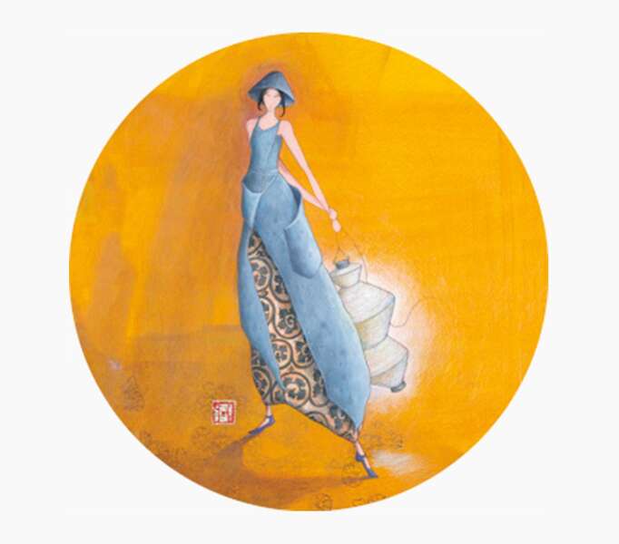 Pictura Gaëlle Boissonnard Iman Redondo - 56 mm - Impresas en Papel con Certificacion FSC