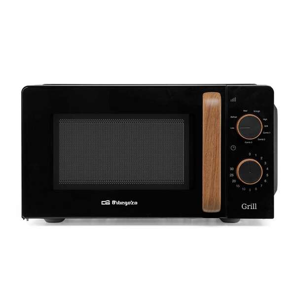 Orbegozo MIG 2140 Microondas Multifuncion - Capacidad 20L - Potencia 700W - Grill 900W - 5 Niveles de Potencia - Funcion Descong