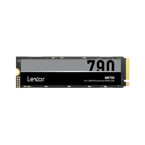 Lexar NM790 SSD NVME 1TB - Velocidades de Lectura 7.400 MB/S - Escritura 6.500 MB/S - PCIE Gen4x4 NVME 1.4 - Flash Nand 3D - Controlador de 12nm