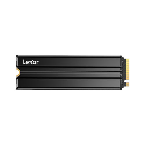 Lexar NM790 SSD NVME 1TB M.2 2280 PCIE Gen 4x4 - Lectura 7400 MB/S - Escritura 6500 MB/S - Disipador de Calor Integrado - Eficiencia Energetica - HMB 3.0 - SLC Caching