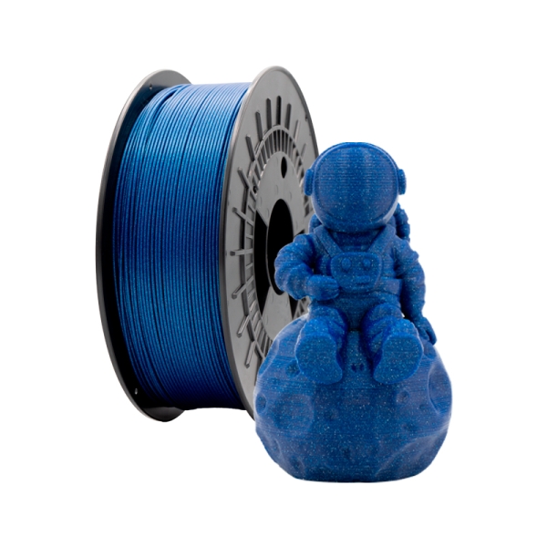 PLA GLITTER Filament è un filamento prodotto in Europa per stampanti 3D con tecnologia FFF/FDM. Come altri PLA è biodegradabi